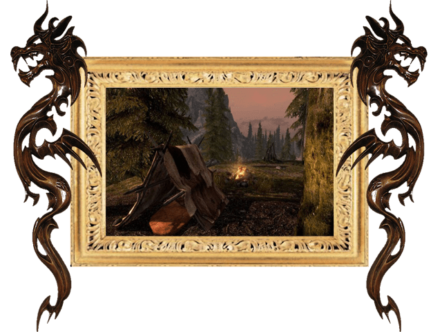 Skyrim - Портативный лагерь. Screenshot 1