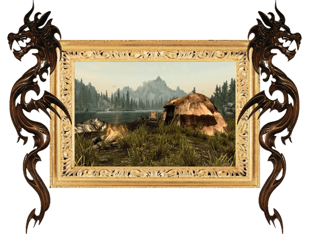 Skyrim - Портативный лагерь. Screenshot 2