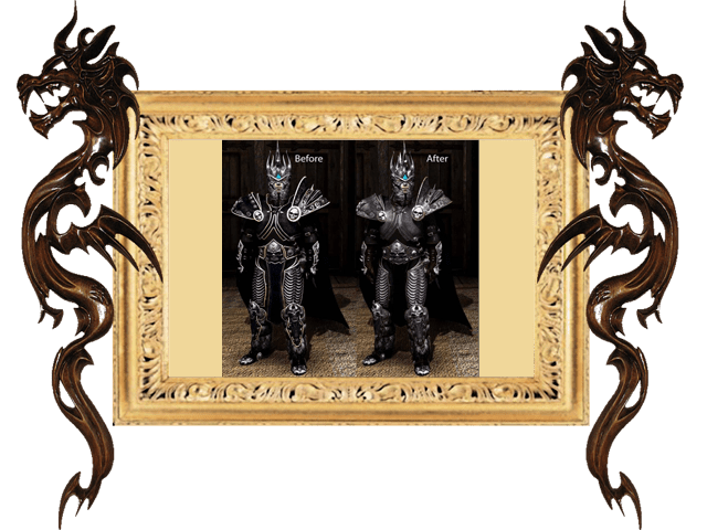 Skyrim - Ретекстура брони короля лича